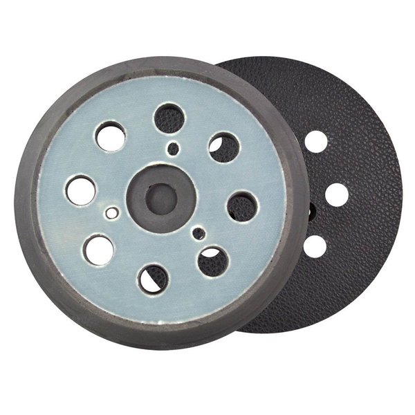 Superior Pads And Abrasives 5 Inch Dia 8 Vacuum Holes Stick on Pad Replaces Makita 743056-7, 743082-6 RSP43